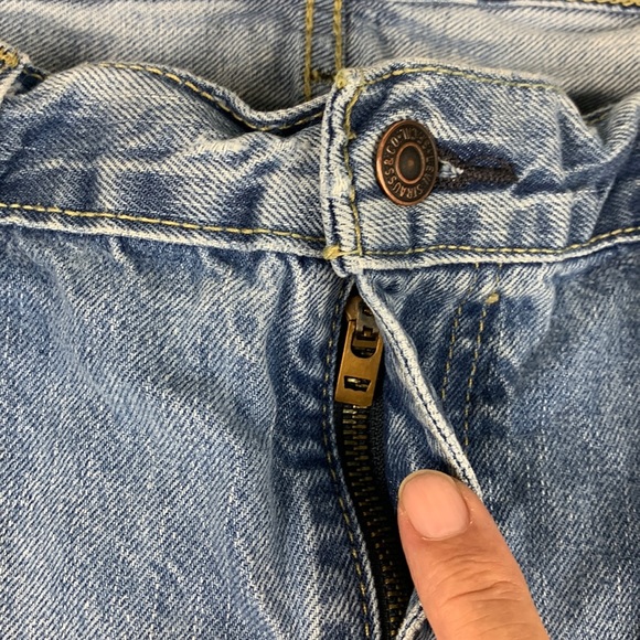 Levi Strauss “505” Straight leg blue jeans size 40 - Picture 3 of 15